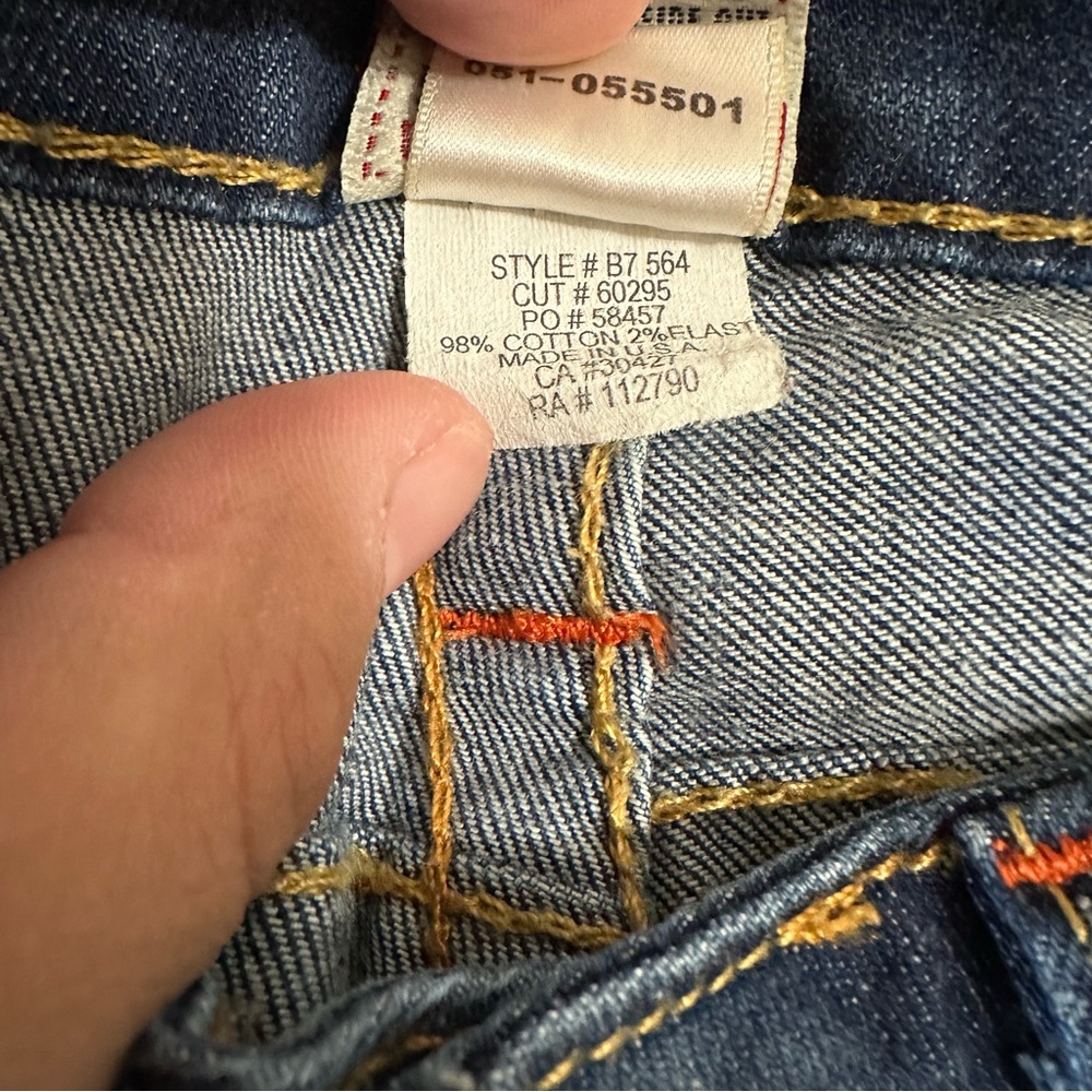 True Religion Women’s Becky Jeans Size 27 - Picture 3 of 6